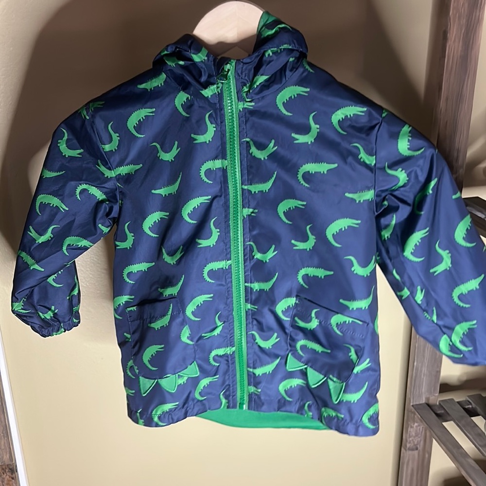 Little rebels crocodile hooded jacket